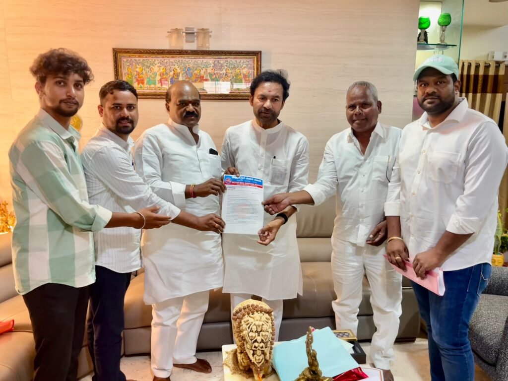 ఇస్నాపూర్ వరకు మెట్రో విస్తరించాలి కేంద్ర మంత్రి కిషన్‌రెడ్డికి మాజీ ఎమ్మెల్యే సత్తన్న వినతి