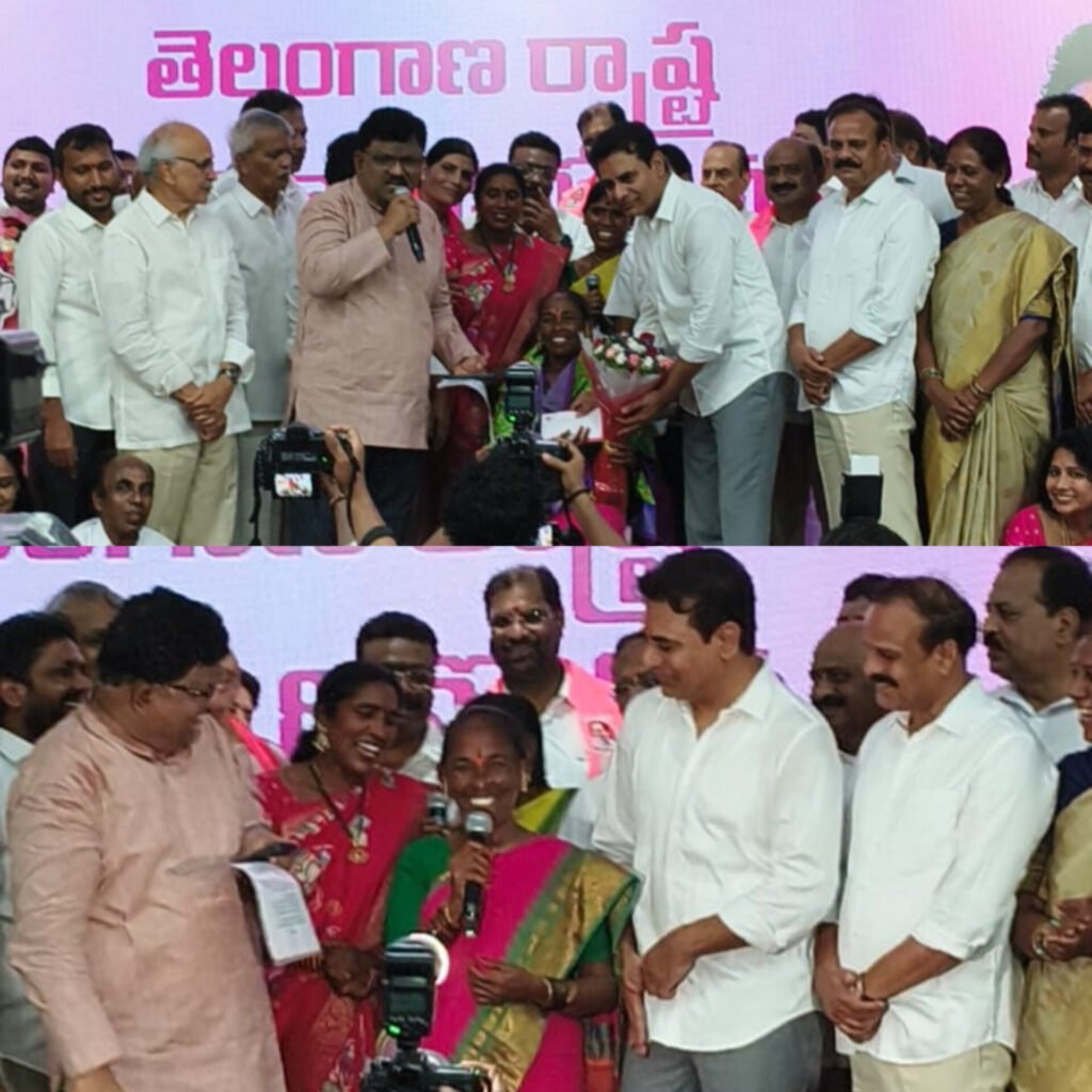 మట్టి గొంతుకకు అరుదైన గౌరవం, సింగర్ చుంచు నాగవ్వకు కేటీఆర్ ఘన సన్మానం!
