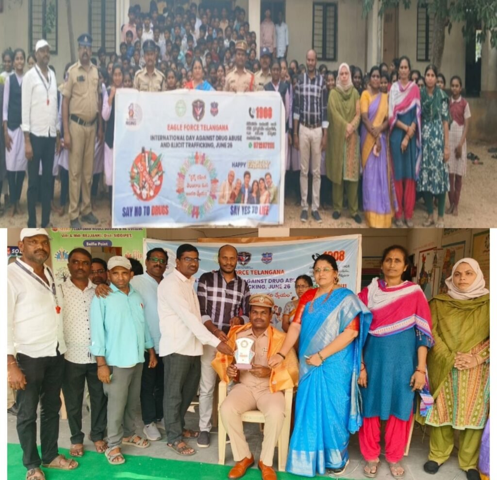 విద్యార్థులు డ్రగ్స్‌కు దూరంగా ఉండి జీవితంలో ఉన్నత లక్ష్యాలు సాధించాలి — సీఐ విద్యాసాగర్