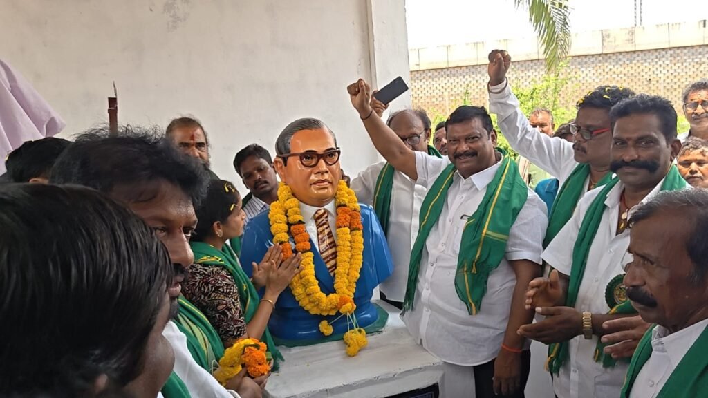 టి. నరసాపురం మండలం లో ఆదివాసి గిరిజన కొమరం భీమ్ మరియు డాక్టర్ బి.ఆర్. అంబేద్కర్ గారి విగ్రహ ఆవిష్కరణ మహోత్సవంలో పాల్గొన్న బొరగం శ్రీనివాసులు 
