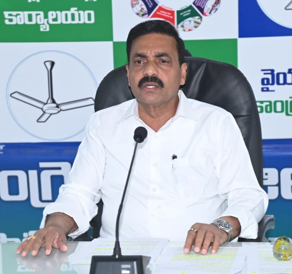 “రామాయ పట్నం పోర్ట్ ప్రైవేటీకరణ తగదు – కాకాణి”