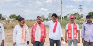సర్వే నెంబర్ 4లో గతంలో నిర్మించిన చెక్ డ్యామ్ ఎక్కడ:-సిపిఐ ప్రశ్న