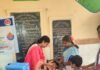 పోరుమామిళ్లలో పల్స్ పోలియో కార్యక్రమం విజయవంతం: చిన్నారులకు పోలియో చుక్కలు వేసిన డాక్టర్ శ్రీవిద్య