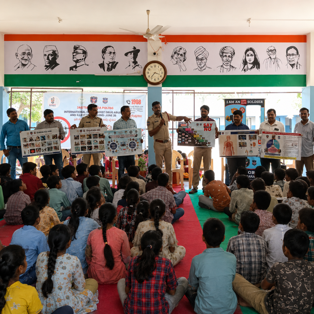 యువత మాదకద్రవ్యాలకు దూరంగా ఉండాలి, ఎస్సై ఉదయ్ కుమార్