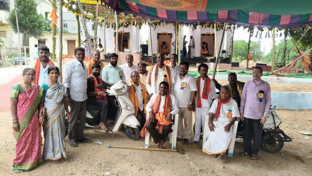 కేల్ మహేంద్ర కాలనీలో ఘనంగా శ్రీ రేణుక ఎల్లమ్మ, పోచమ్మ, మైసమ్మ దేవి నూతన విగ్రహ ప్రతిష్ఠాపన మహోత్సవం