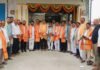 తెలంగాణ సంప్రదాయ రుచులకు కొత్త చిరునామా… రాంపల్లిలో శ్రీ నిర్మల పిండి వంటకాలు మిఠాయి షాప్ రెండో శాఖను ప్రారంభించిన వేముల మహేష్ గౌడ్