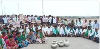 మధ్యమానేర్ నుంచి వెంటనే సాగునీరు విడుదల చేయాలి
