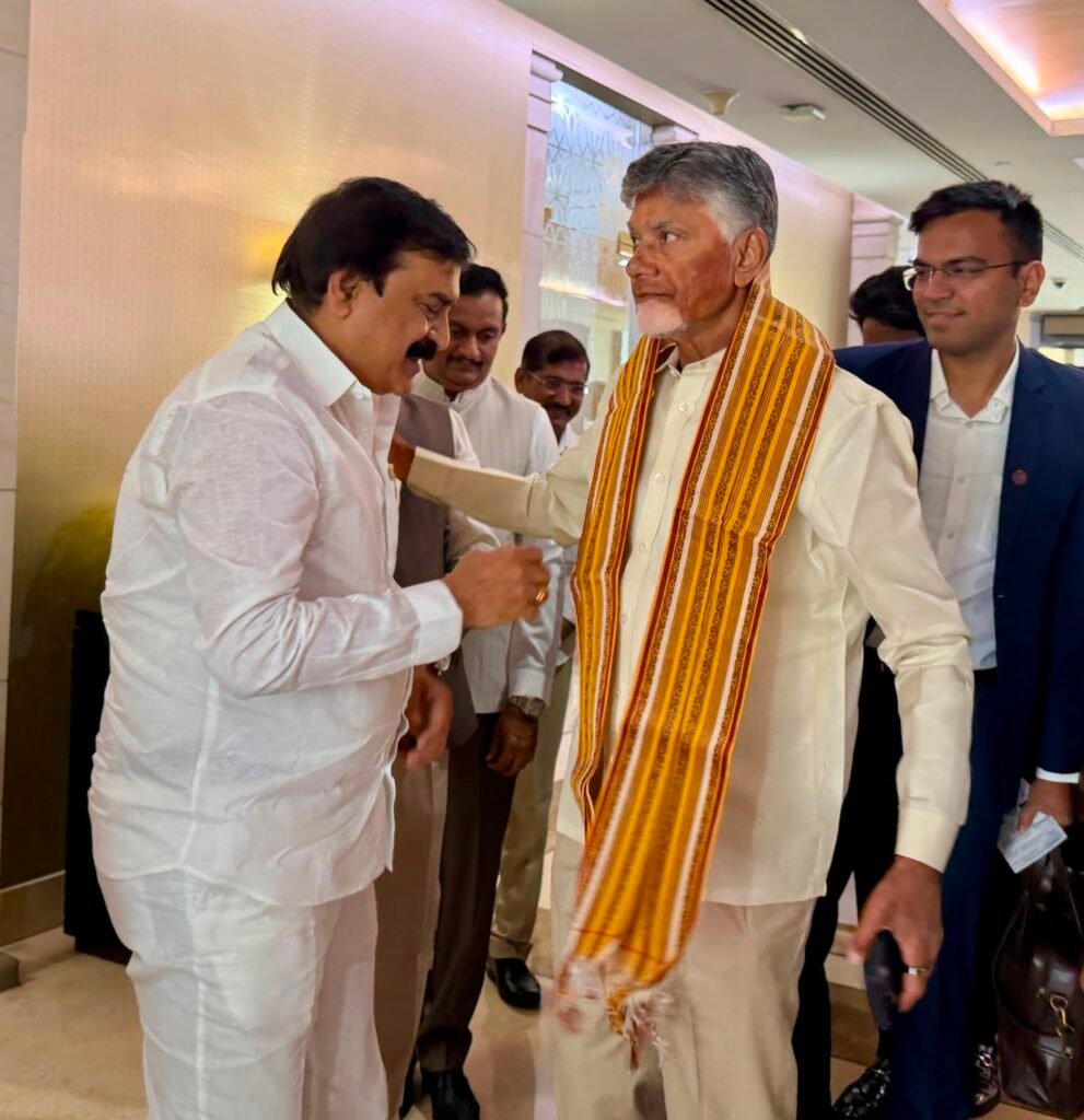 ముఖ్యమంత్రి చంద్రబాబును కలిసిన ఎంపిక