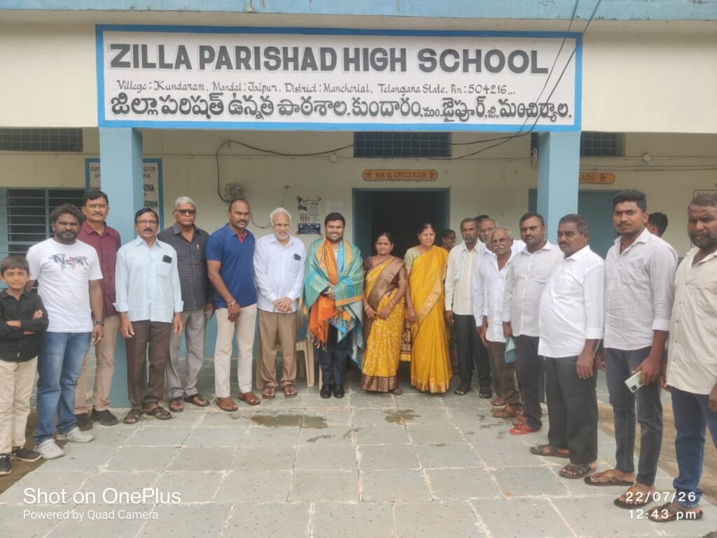 ఐఎఫ్ఎస్ విజేత శశాంక్‌కు ఘన సన్మానం