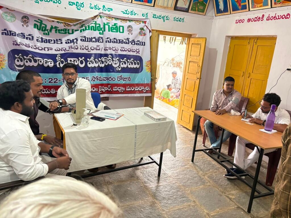 ఇందారంలో సింగరేణి-ఎస్టీపీపీ ఉచిత వైద్య శిబిరం