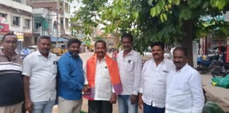 హుస్నాబాద్ కాంగ్రెస్కు నూతన సారథి వెన్న రాజుకు ఘన సన్మానం