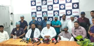 బోడుప్పల్ కేకే స్వర సూపర్ స్పెషాలిటీ ఆసుపత్రిలో అరుదైన శస్త్ర చికిత్స