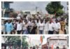 రాహుల్ గాంధీ అరెస్టు, విద్యార్థులపై లాఠీచార్జ్కు నిరసనగా కేశంపేటలో కాంగ్రెస్ ధర్నా