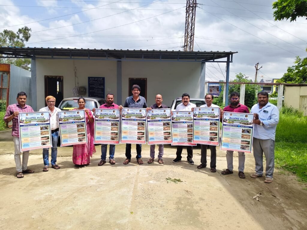 తెలంగాణ జలసిరి పోస్టర్లను ఆవిష్కరణ