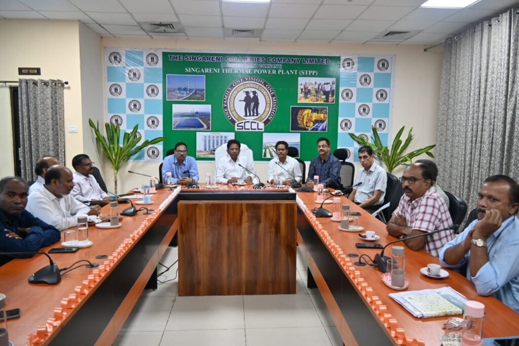 ఎస్టిపిపిలో సింగరేణి డైరెక్టర్ తిరుమల రావు  పర్యటన