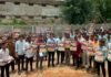 షాద్నగర్లో ఫీజుల బకాయిలపై బీజేవైఎం సమరభేరి
