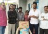 ప్రజాసేవ వెల్ఫేర్ సొసైటీ ఆధ్వర్యంలో నిత్యావసర వస్తువుల పంపిణీ