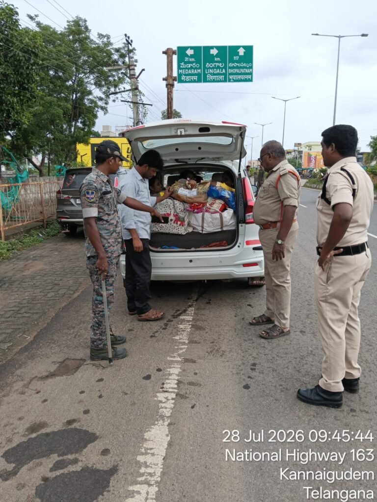ఎండైనా వానైనా రహదారి భద్రతే ముఖ్యం పసర ఎస్ఐ తాజుద్దీన్
