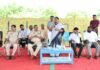 5వ బెటాలియన్ అభివృద్ధికి మంత్రి సీతక్క హామీ .అంతర్గత సీసీ రోడ్డు పనులకు శంకుస్థాపన.