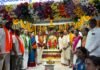 గురు పౌర్ణిమ పర్వదినాన ప్రత్యేక పూజలు భక్తులతో కలిసి వేడుకల్లో పాల్గొన్న సింధు ఆదర్శ్ రెడ్డి