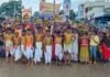 శ్రీ వేద హైస్కూల్ లో ఘనంగా బోనాల సంబరాలు.
