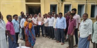 కల్లుగీత కార్మికుల భూమి ఆక్రమణపై విచారణ జరిపి న్యాయం చేయాలి