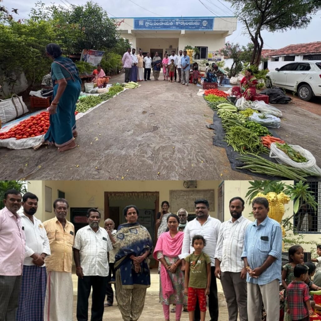 గాగిల్లాపూర్‌లో ఘనంగా వార సంత ప్రారంభం.. గ్రామీణ ఆర్థికాభివృద్ధికి సర్పంచ్ ఎర్రల జానకి -రాజు శ్రీకారం