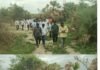గౌడ కులస్తుల జీవనాధారమైన తాటి, ఈత చెట్లు అగ్నికి ఆహుతి ఘటనాస్థలాన్ని పరిశీలించిన మాజీ ఎమ్మెల్యే డా. రసమయి బాలకిషన్