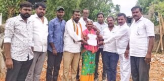 కాంగ్రెస్ ప్రభుత్వంతోనే పేదల సొంతింటి కల సాకారం…. కాంగ్రెస్ పార్టీ మండల అధ్యక్షులు లింగాల శ్రీనివాస్