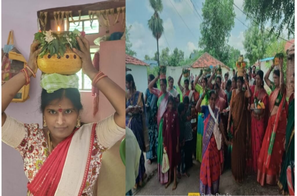 తాళ్లపల్లిలో భక్తిశ్రద్ధలతో ఘనంగా పోచమ్మ బోనాల ఉత్సవాలు
