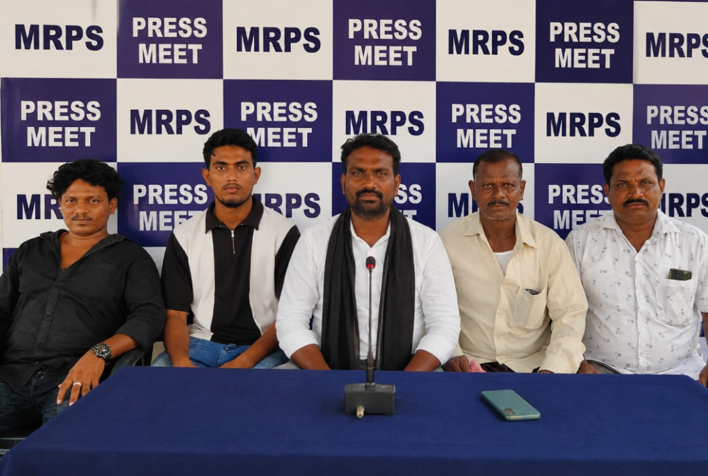 ఎమ్మార్పీఎస్ మండల కోఆర్డినేటర్ అడ్డూరి అనిల్ మాదిగ