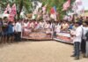 విద్యార్థి,యువజన సంఘాల ఆధ్వర్యంలో విద్యాసంస్థల బంద్ విజయవంతం