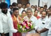 నేదురుమల్లిని మర్యాదపూర్వకంగా కలిసిన గూడూరు సమన్వయకర్త బూదూరు గురవయ్య