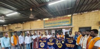 లయన్స్ క్లబ్ ఆధ్వర్యంలో ఎన్టిపిసి లోని సాయి సేవా సమితికి సహాయక కార్యక్రమం