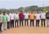 డిగ్రీ కాలేజీ మైదానంలో తీరిన చీకట్ల కష్టంవెలిగిన లైట్లు