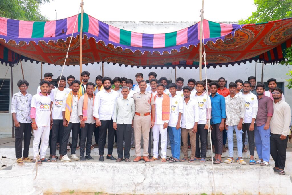 చండూర్ ను వ్యసన రహితంగా తీర్చిదిద్దడమే లక్ష్యం  చండూర్ వాలా టీమ్