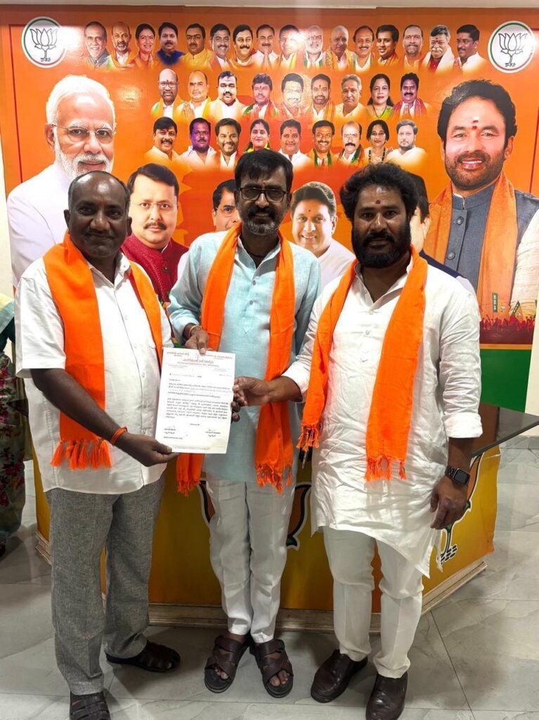 బీజేపీ ఎండోమెంట్ సెల్ పోచారం డివిజన్ కన్వీనర్‌గా నీలం సత్యం గౌడ్ నియామకం