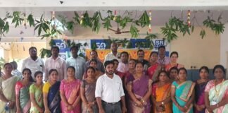 ఎస్సార్ ప్రైమ్ స్కూల్లో ఘనంగా బోనాల వేడుకలు