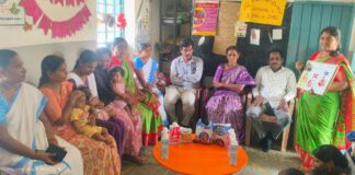 తుమ్మనపల్లి గ్రామంలోని అంగన్వాడీ పాఠశాలలో తల్లిపాల వారోత్సవాలు