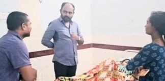 ఎంజీఎం ఆసుపత్రిలోబీఎస్పీ నాయకుడి కుమార్తెను పరామర్శించిన సామాజికవేత్త సబ్బాని వెంకట్
