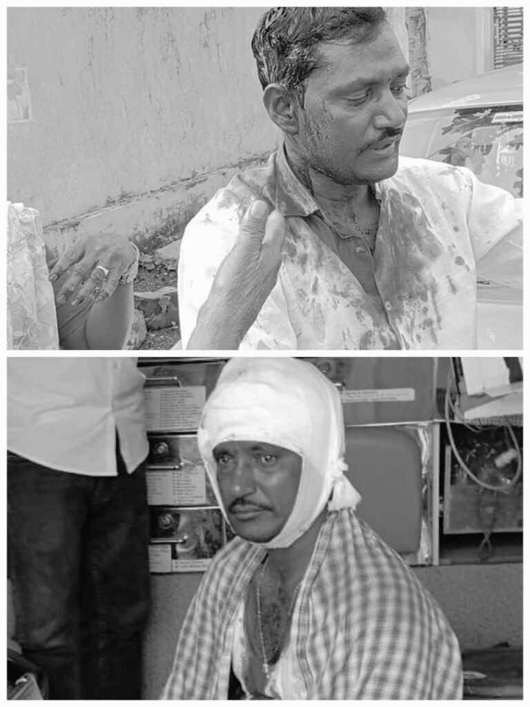పారిశుద్ధ్య కార్మికుడు పై దాడి