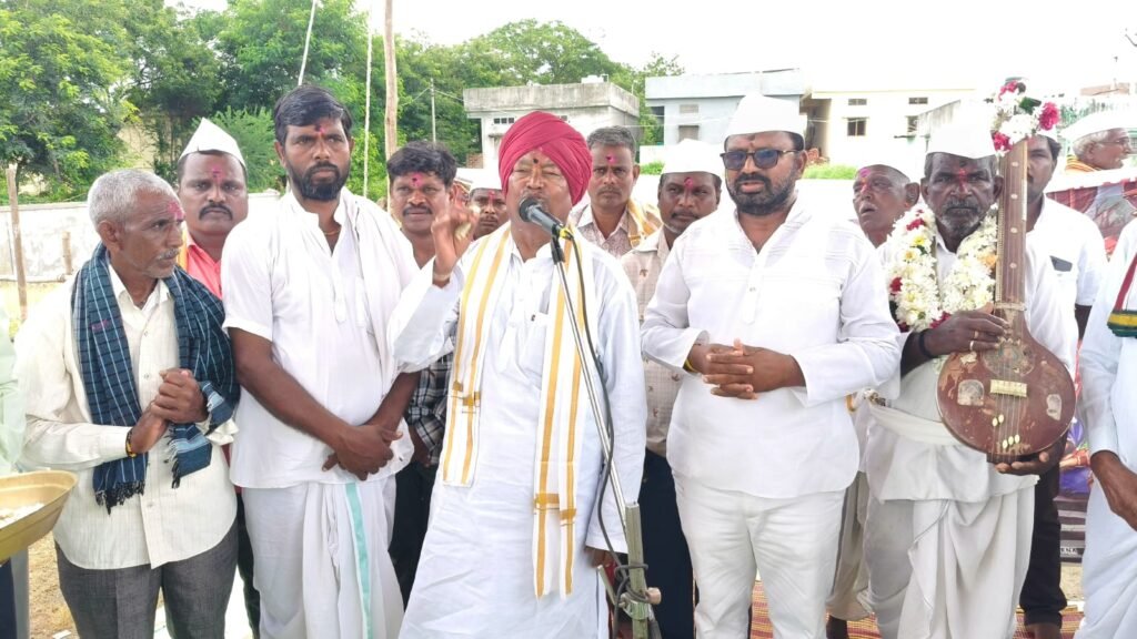 దోమలేడ్గిలో ఘనంగా సంత్ శిరోమణి నాందేవ్ మహారాజ్ 676వ పుణ్యతిథి.
