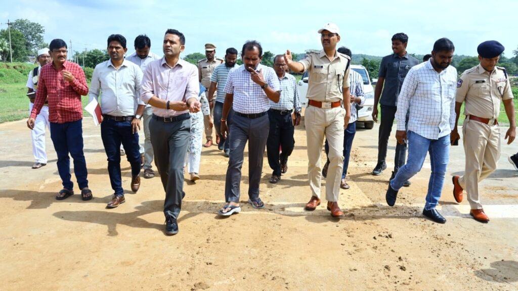 ముఖ్యమంత్రి పర్యటనకు పకడ్బందీ ఏర్పాట్లు చేయాలి.