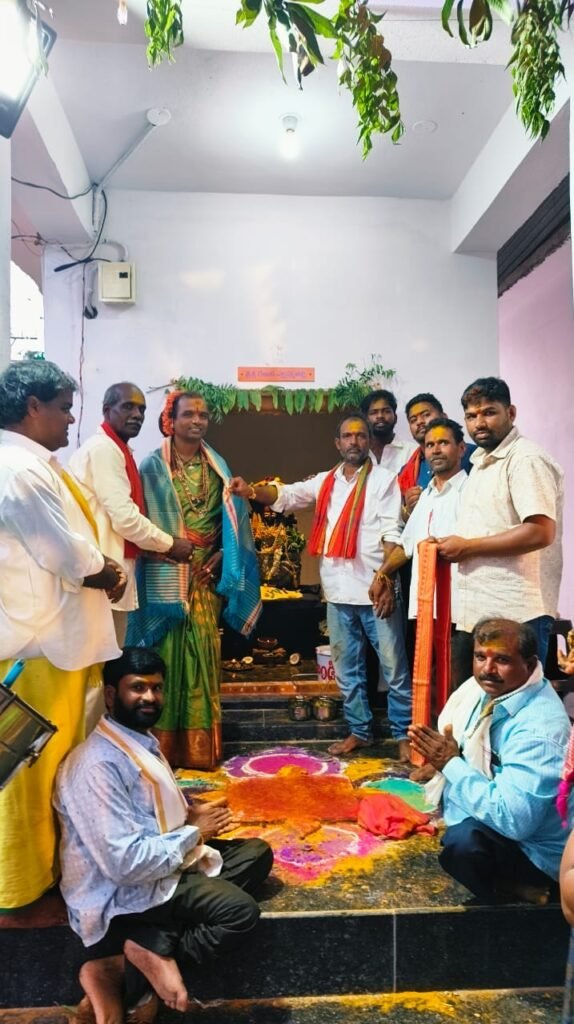 ఘనంగా అన్నోజిగూడలో అమ్మవార్ల కల్యాణోత్సవం