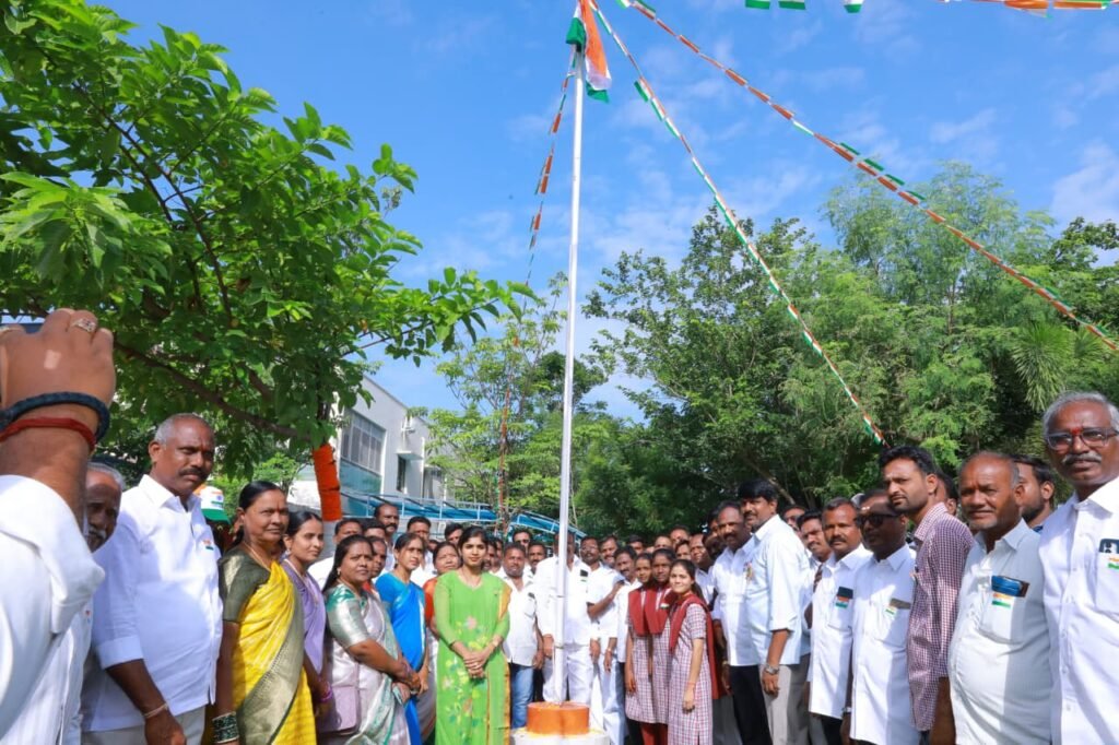 80వ స్వాతంత్ర్య దినోత్సవ వేడుకల్లో పాల్గొన్న ఎమ్మెల్యే యశస్విని రెడ్డి