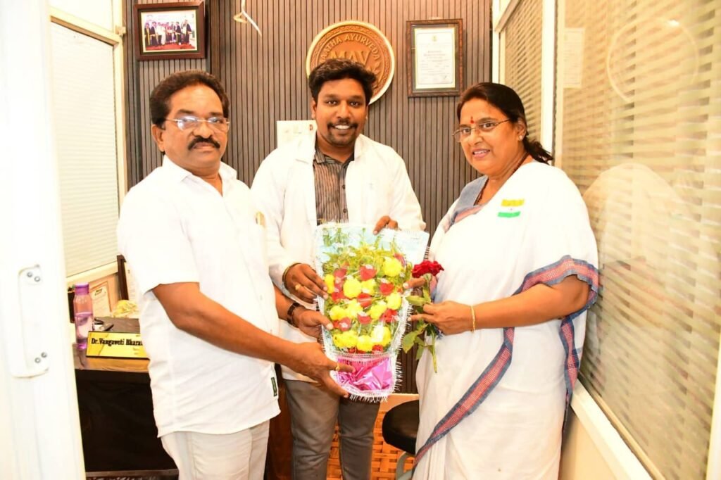 మాతా ఆయుర్వేద వైద్యశాలను సందర్శించిన ఎమ్మెల్యే పద్మావతి రెడ్డి