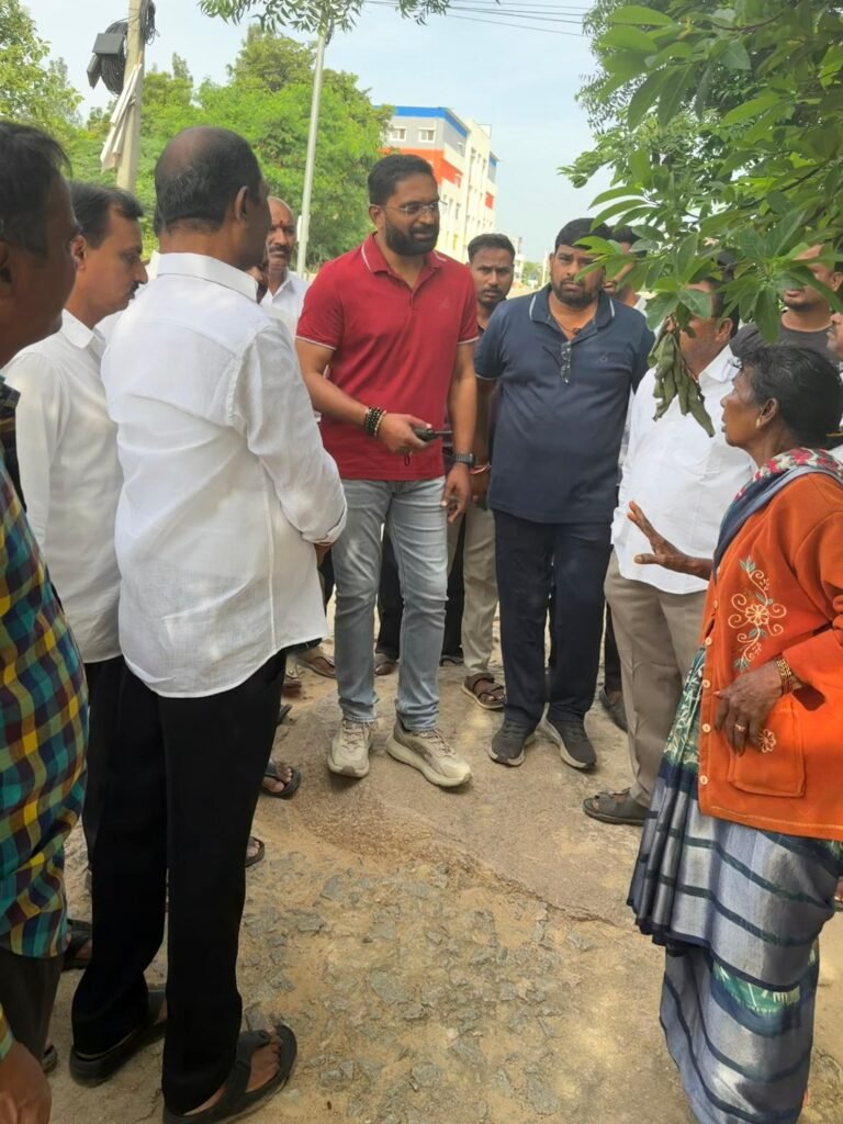 పూడూర్–కిష్టాపూర్ వార్డులో డిప్యూటీ కమిషనర్ క్షేత్రస్థాయి పర్యటన