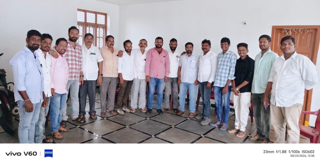 ఉమ్మడి రేగొండ మండల జర్నలిస్టుల అధ్యక్షులుగా పట్టెం కోటిలింగం ఏకగ్రీవం