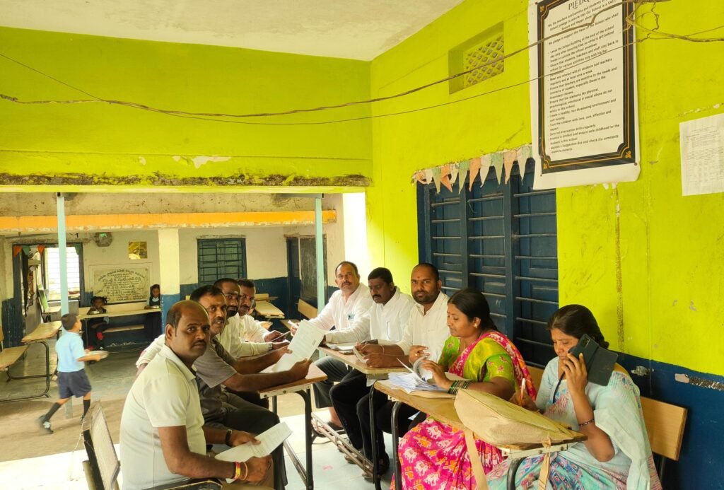 గిర్మాపూర్‌లో సార్ ప్రక్రియపై బీజేపీ బిఎల్ఎ ల పరిశీలన