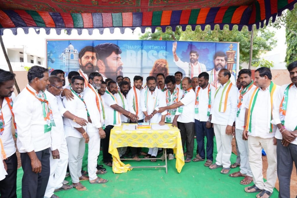 నంగునూర్‌లో పూజల హరికృష్ణ జన్మదిన వేడుకలు 